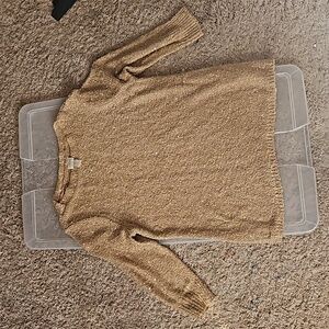 Chicos gold sweater